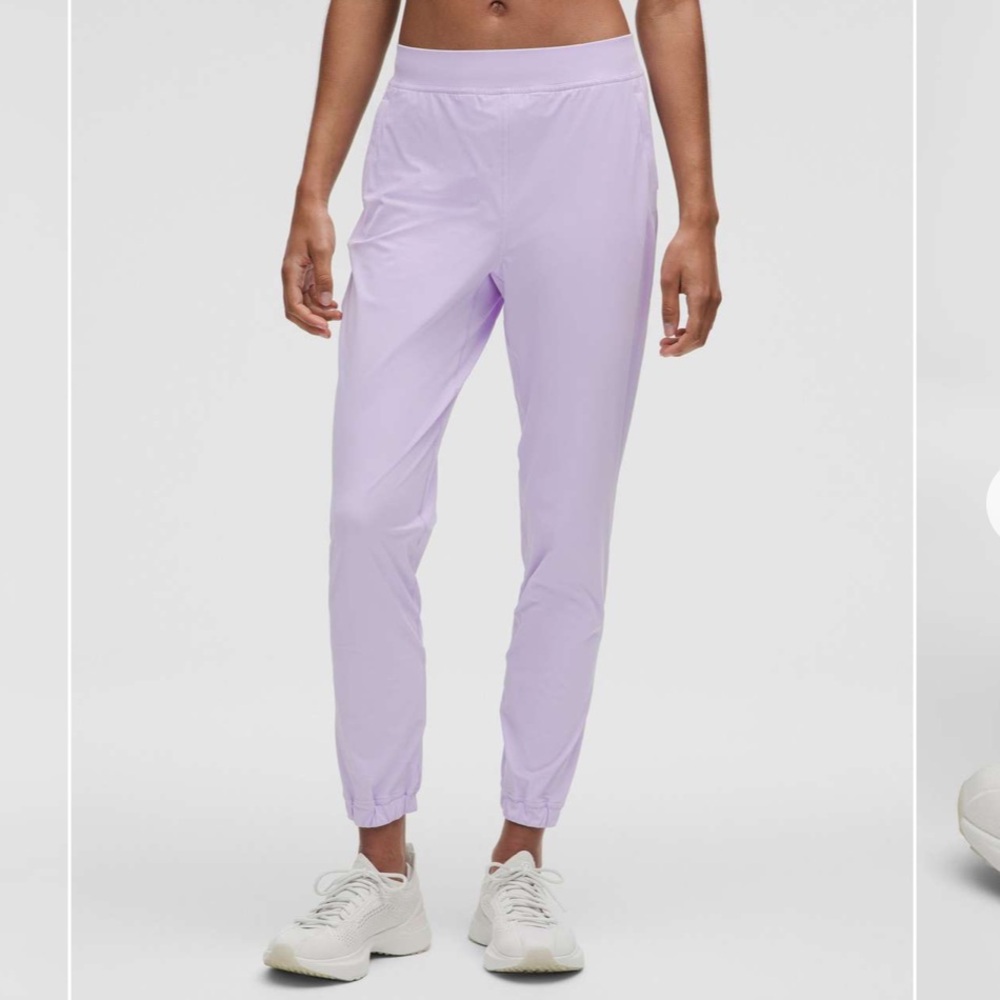 NWOT Lululemon Adapted State High-Rise Jogger *Full Length Lavender Frost